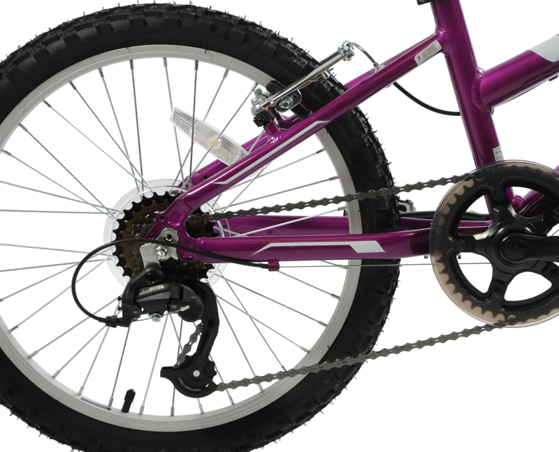 Ammaco Eclipse 20 Inch Wheel Kids Mountain Bike Purple-2